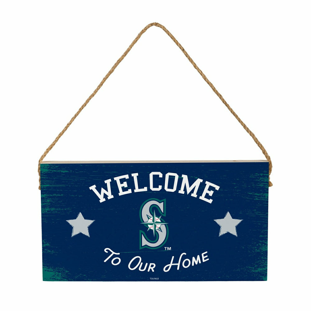 Seattle Mariners Wood Wall Sign, 6x11