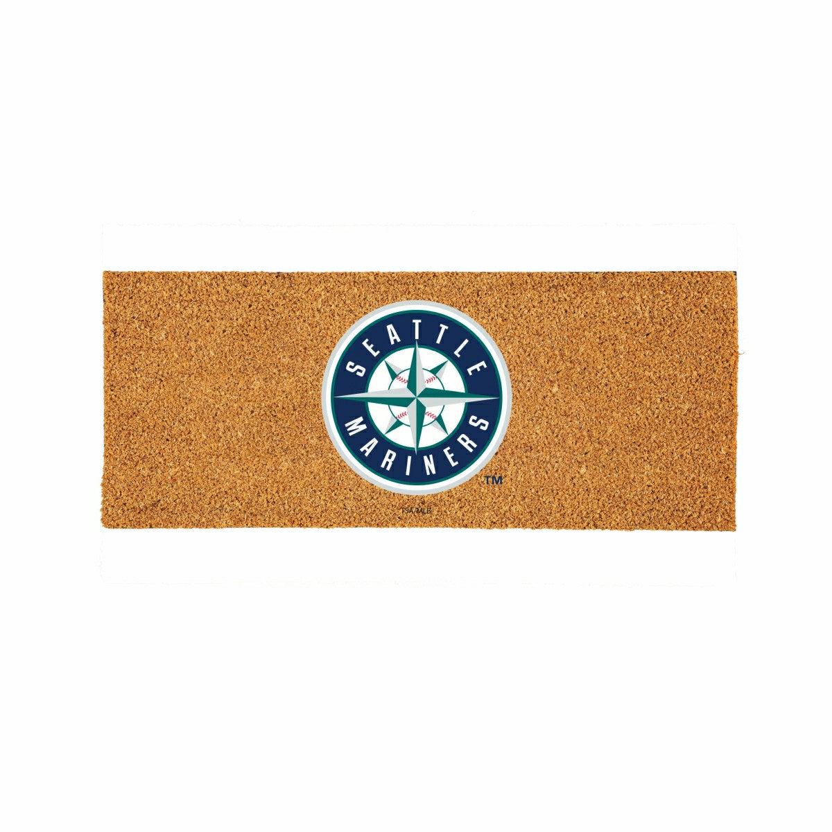 Seattle Mariners Extra Large Full Color Coir Mat, 60"x24"