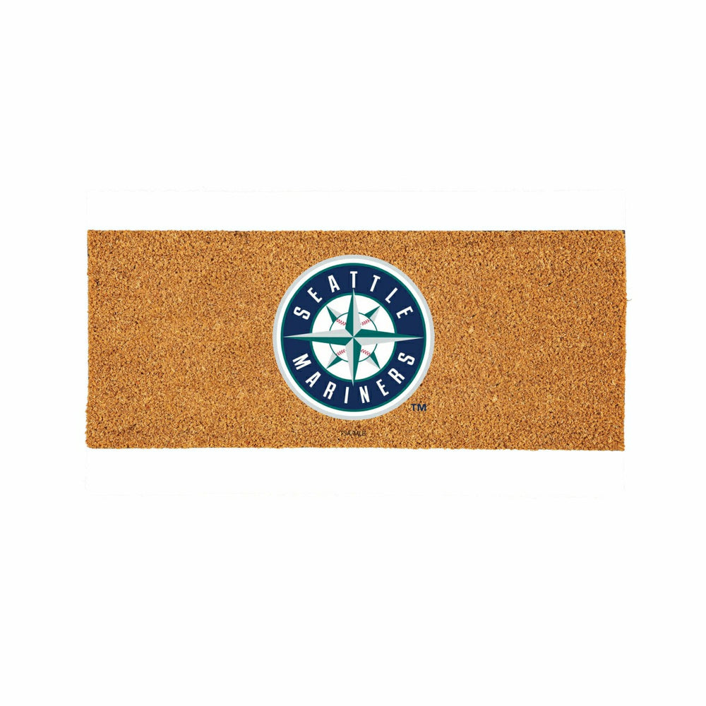 Seattle Mariners Extra Large Full Color Coir Mat, 60"x24"