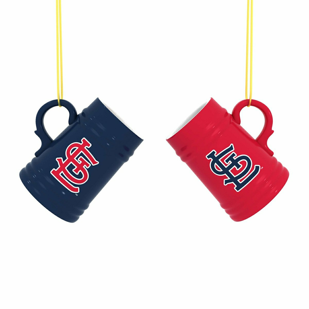 St Louis Cardinals Ceramic Mini Stein, 3oz, set of 2