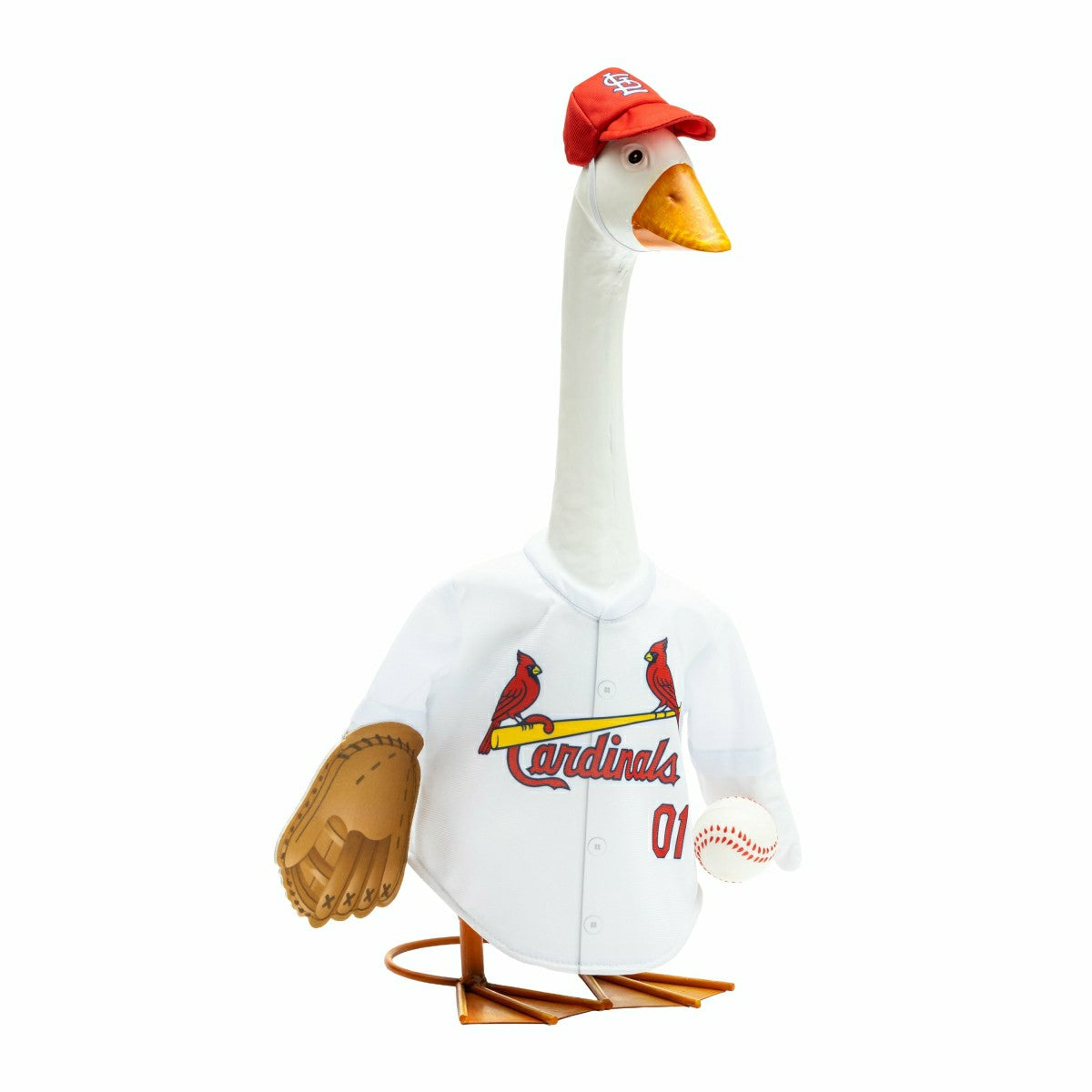 St Louis Cardinals Sports Porch Goose Uniform with Hat