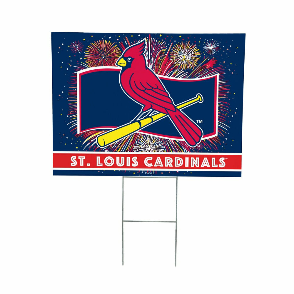 St Louis Cardinals Yard Sign, Patriotic