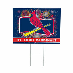 St Louis Cardinals Yard Sign, Patriotic