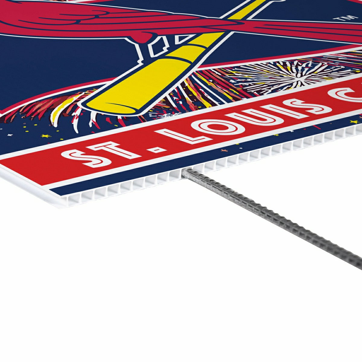 St Louis Cardinals Yard Sign, Patriotic