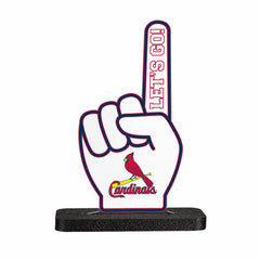 St Louis Cardinals Baseball Foam Finger Desklite LED Decor