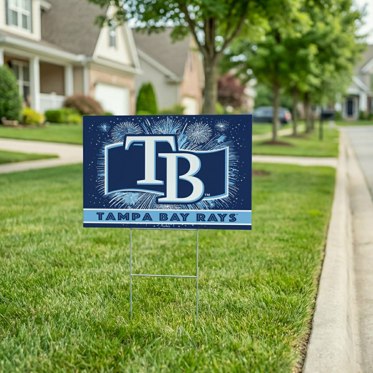 Tampa Bay Rays Yard Sign, Patriotic