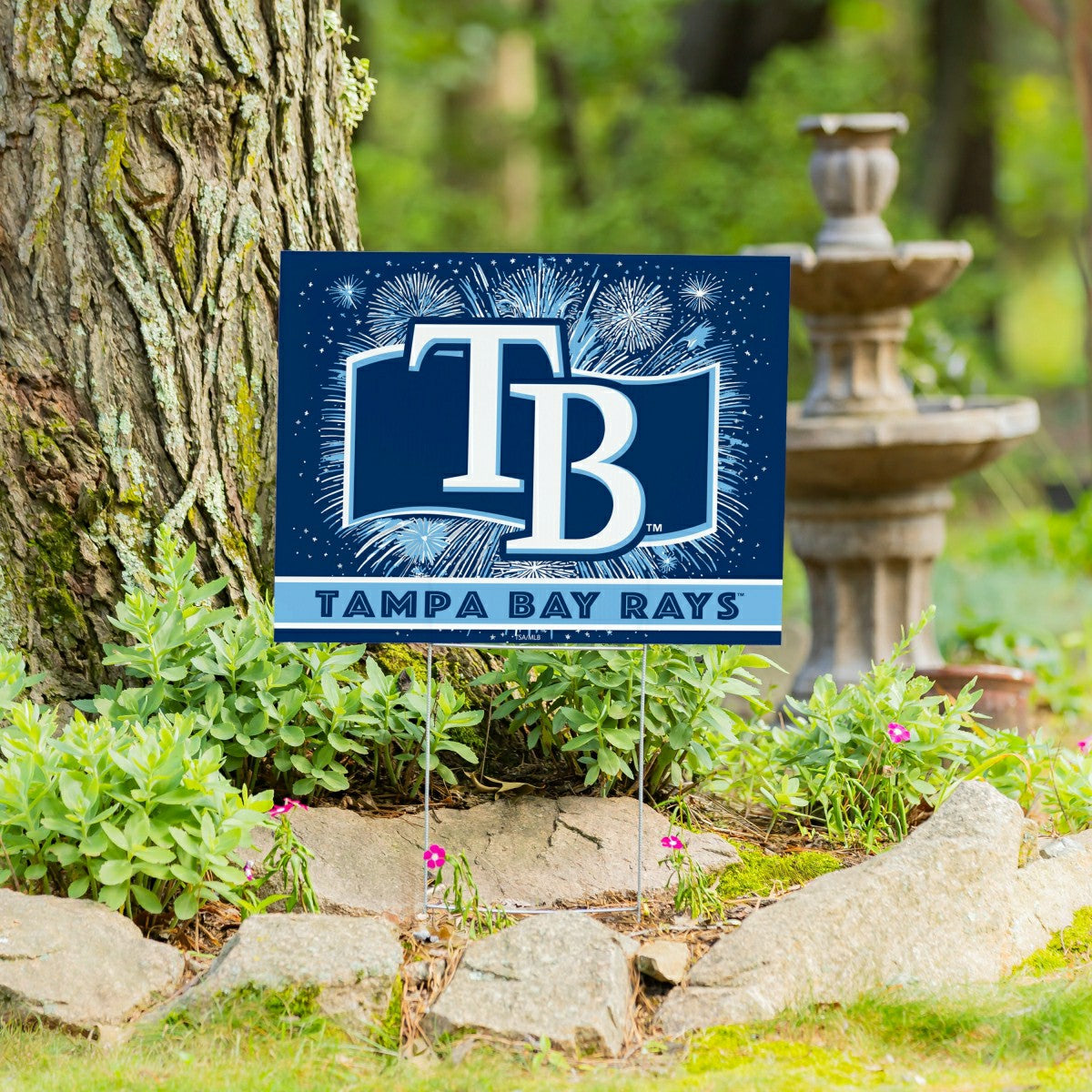 Tampa Bay Rays Yard Sign, Patriotic