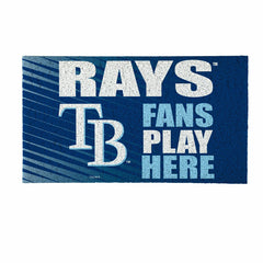 Tampa Bay Rays Fan Mat, 28"x16"