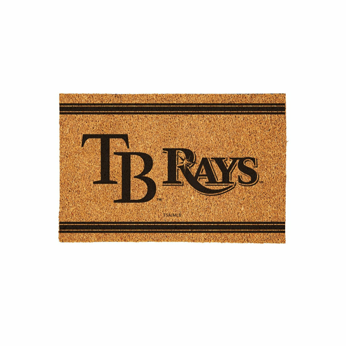 Tampa Bay Rays Large One Color Coir Mat, 36"x24"