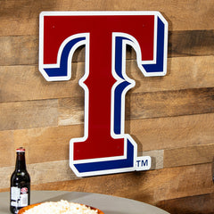 Texas Rangers Premier Metal Wall Art