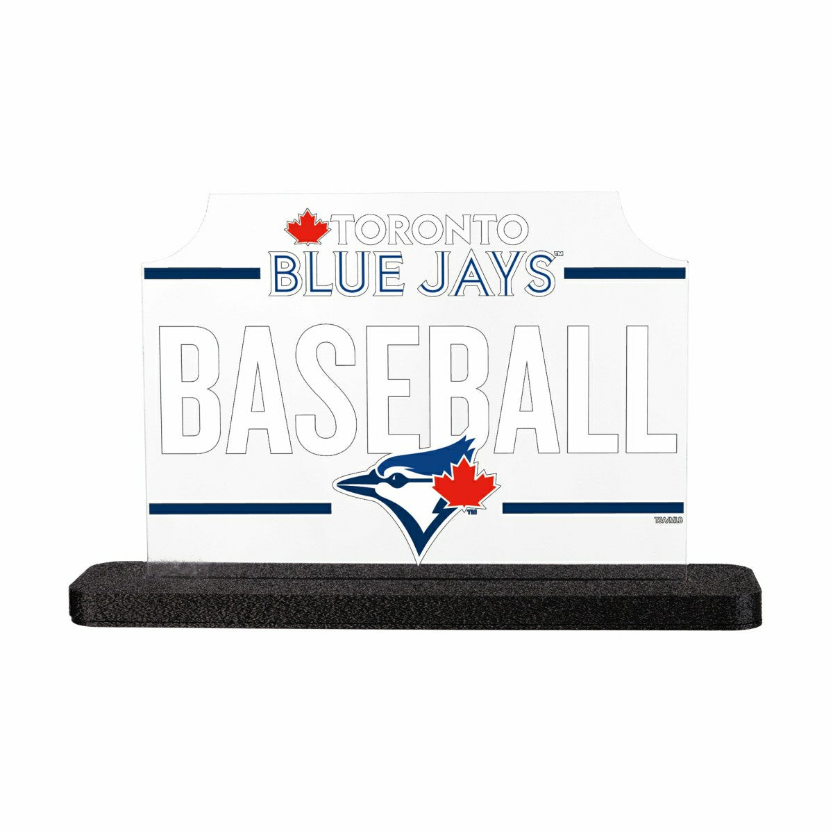 Toronto Blue Jays Baseball Rectangle Desklite LED Decor