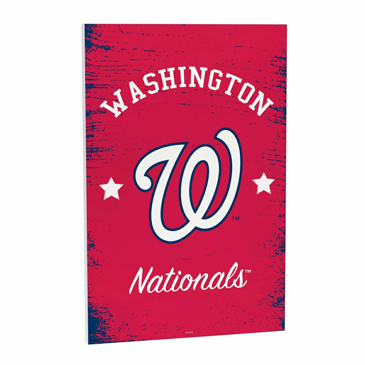Washington Nationals Wood Wall Sign, 16x24
