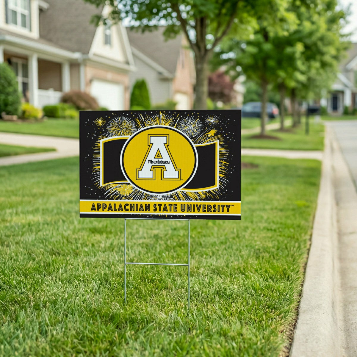 Appalachian State University Yard Sign, Patriotic