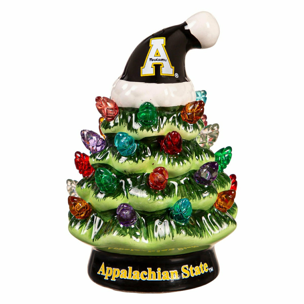 4" Mini LED Tabletop Christmas Tree, Set of 2, Appalachian State Unive