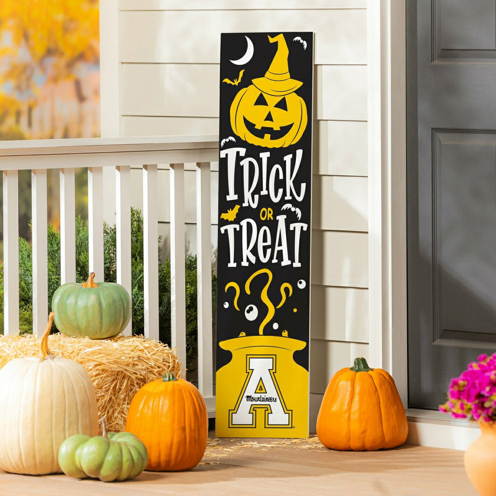 47" Double Sided Leaner, Appalachian State University, Halloween