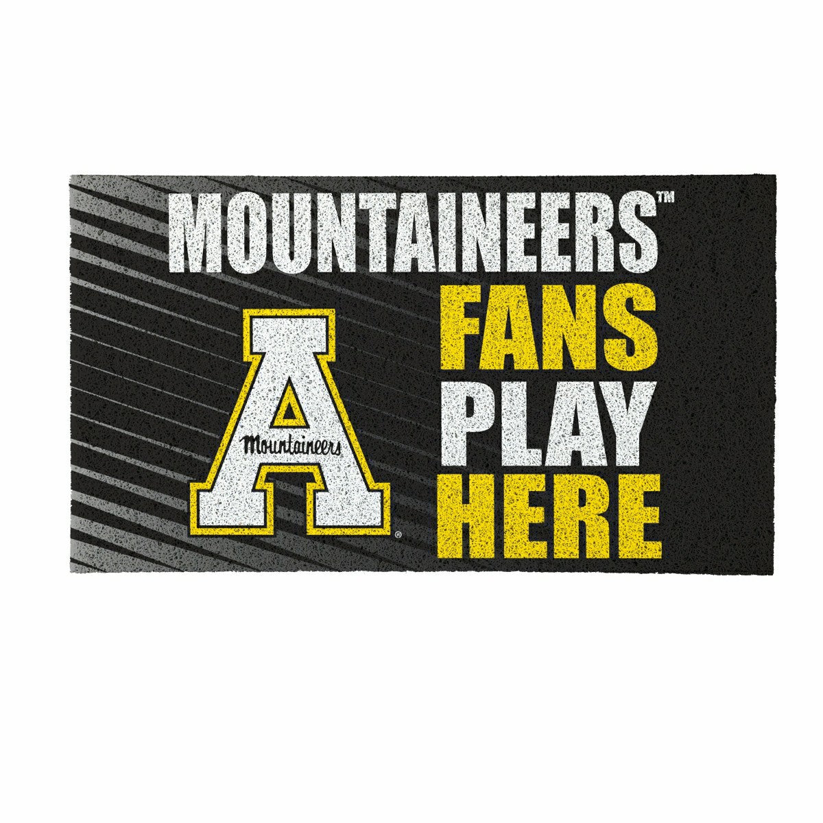 Appalachian State University Fan Mat, 28"x16"