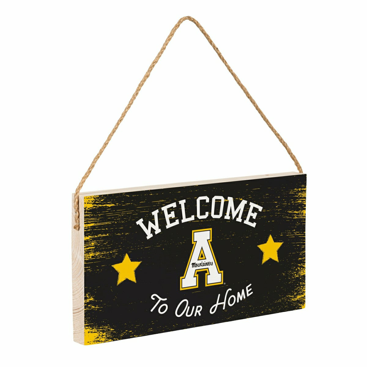 Appalachian State University Wood Wall Sign, 6x11