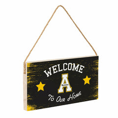 Appalachian State University Wood Wall Sign, 6x11