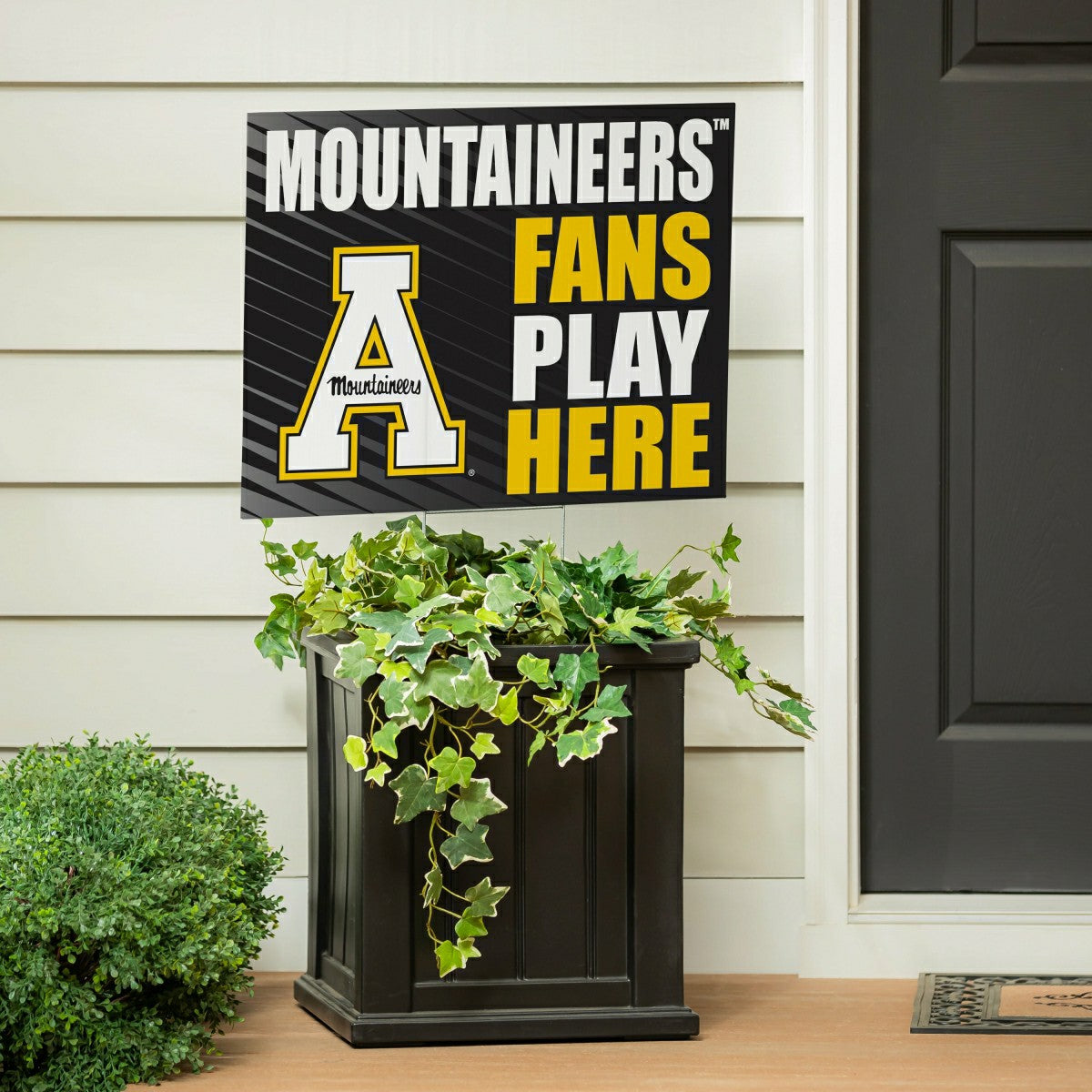 Appalachian State University Coroplast Yard Sign "Fans Play Here"