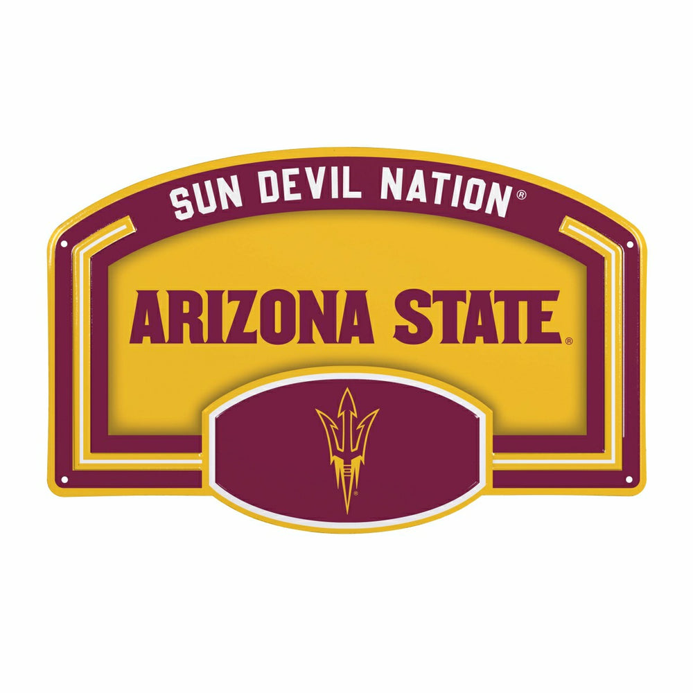 Arizona State University USA Embossed Steel Wall Sign, 11" x 17"