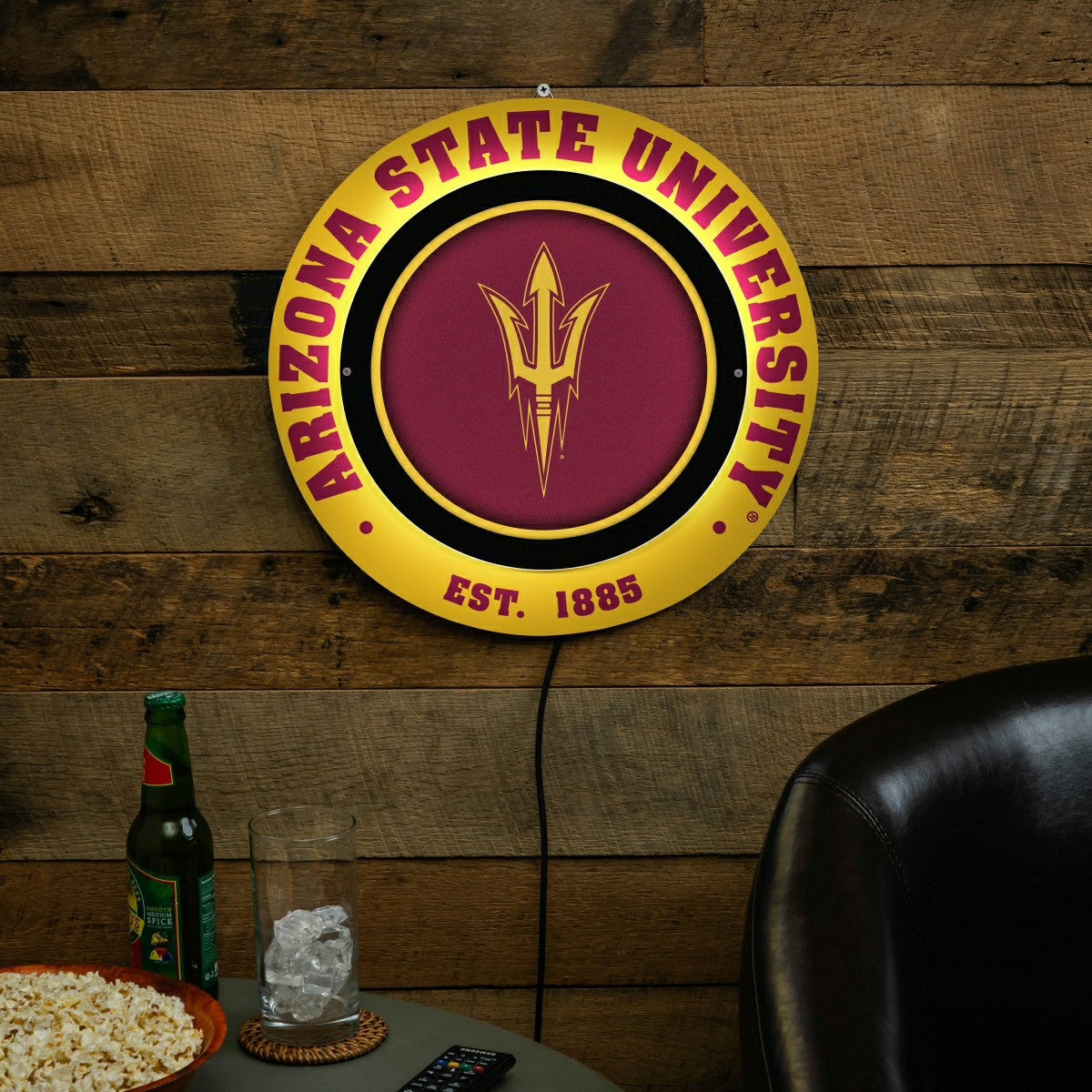 Arizona State University, Metal Lite, Round