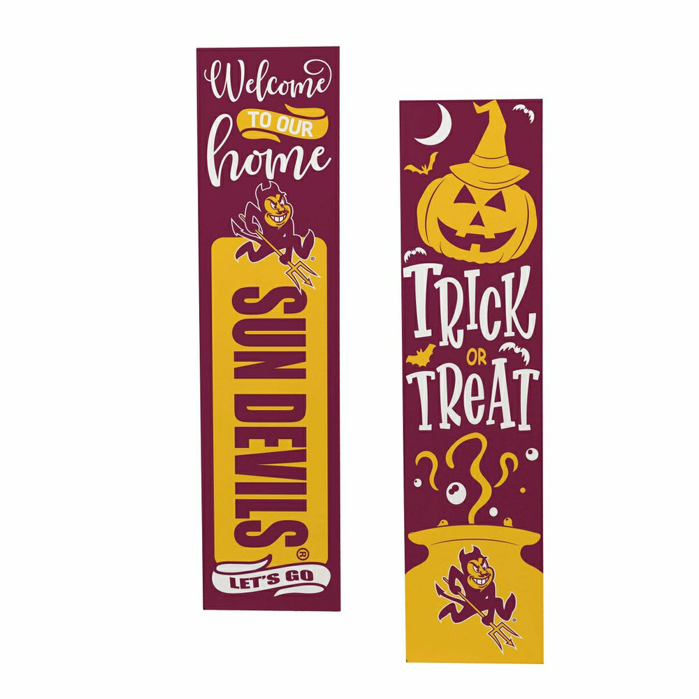 Arizona State University 47" Double Sided Leaner, Halloween