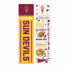 Arizona State University 46" Double Sided Leaner, Fall Seasonal