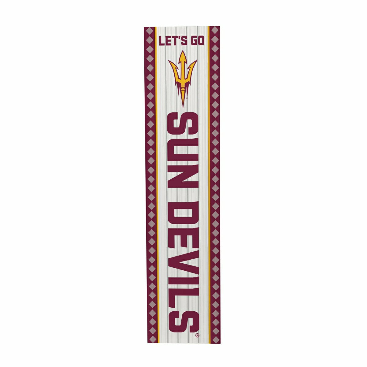 Arizona State University 47" Double Sided Leaner, Christmas