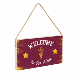 Arizona State University Wood Wall Sign, 6x11