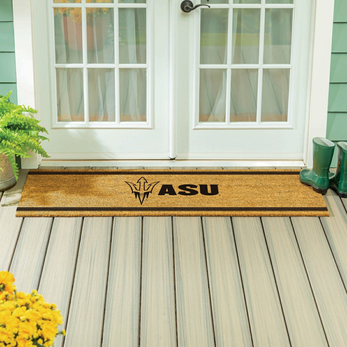 Arizona State University Extra Large One Color Coir Mat, 60"x24"