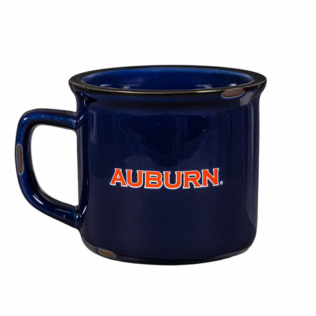 Auburn University Ceramic Camp Cup with Enamel Finish, 14oz