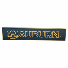 Auburn University Engraved Wood Sign, 3.5" x 18"