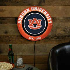 Auburn University, Metal Lite, Round