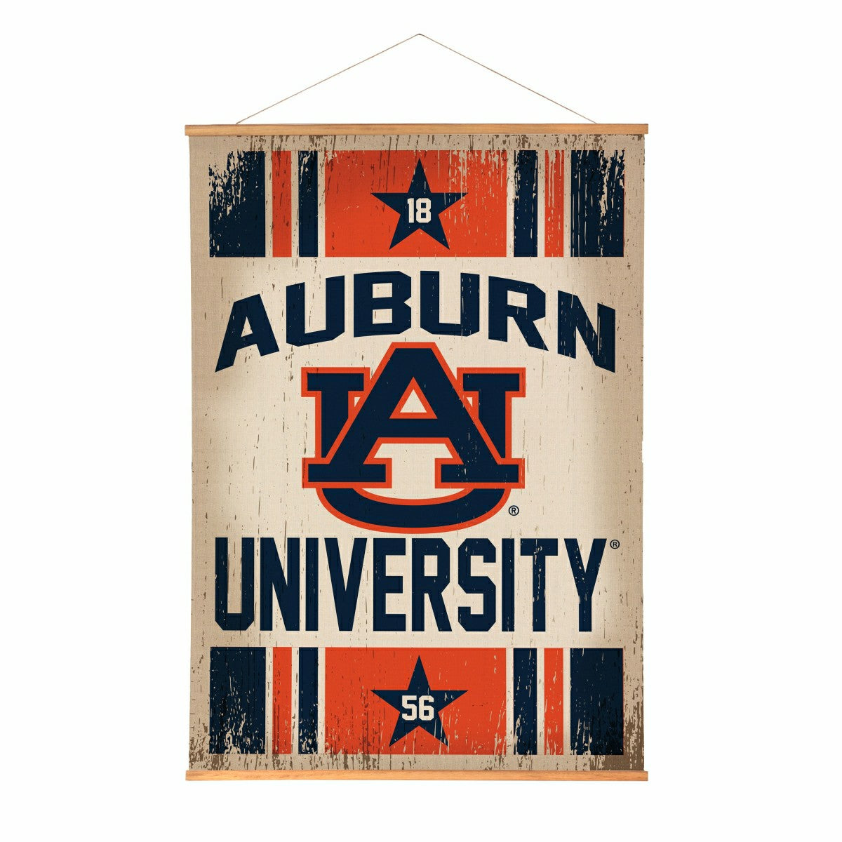 Auburn University, Canvas Wall Tapestry, Large, 54x36