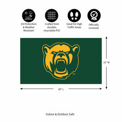 Full Color PVC Mat, 16" x 28", Baylor University