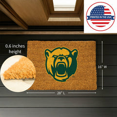 Coir Mat, 16"x28", Baylor University
