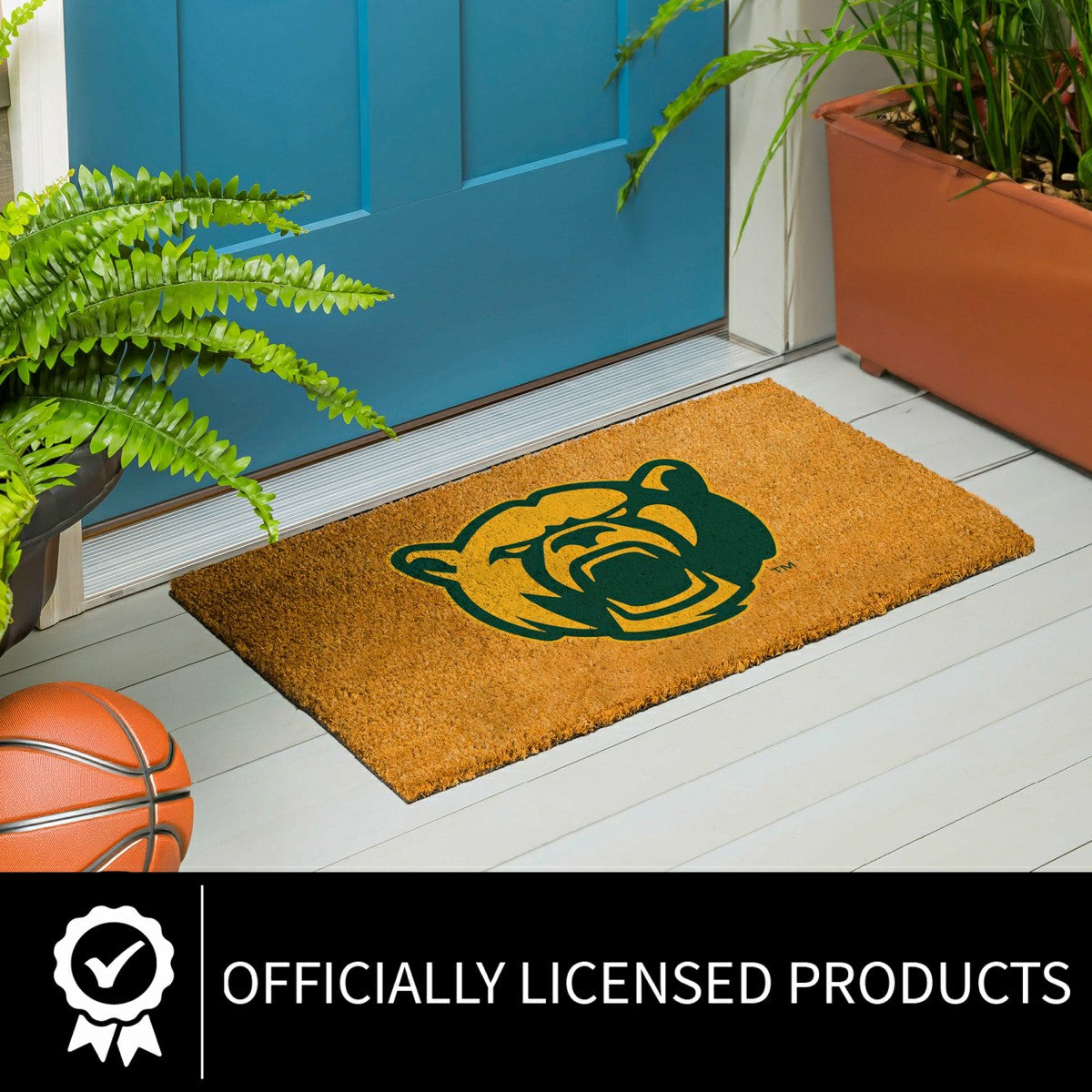 Coir Mat, 16"x28", Baylor University
