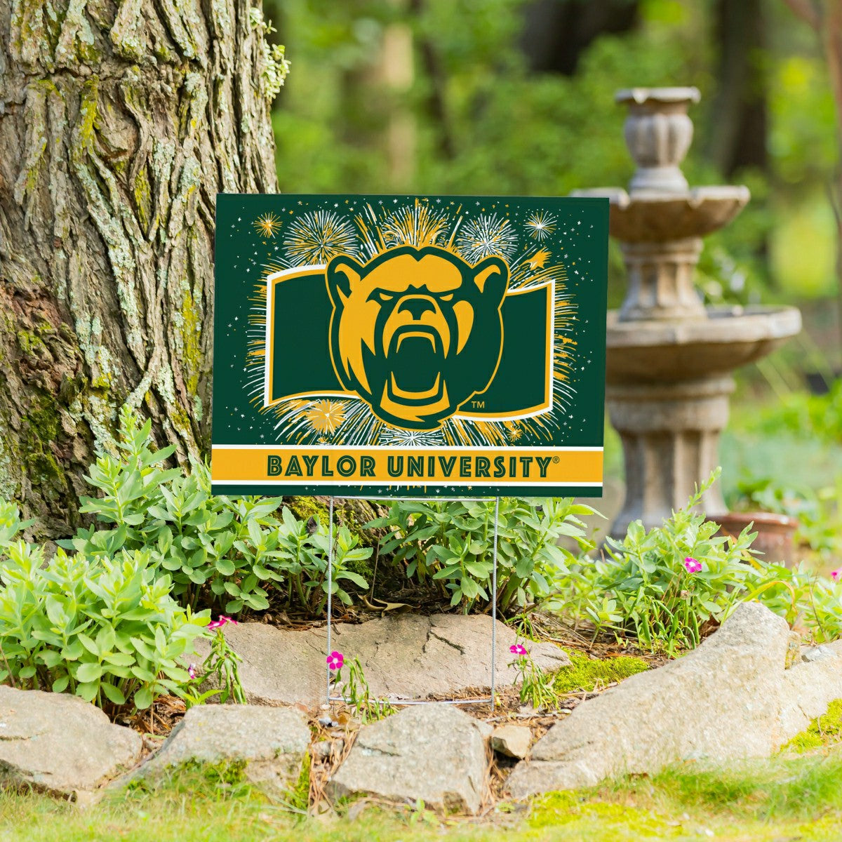 Baylor University Yard Sign, Patriotic