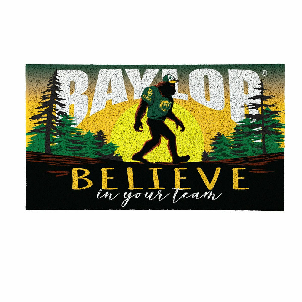 Baylor University Bigfoot PVC Mat, 28"x16"