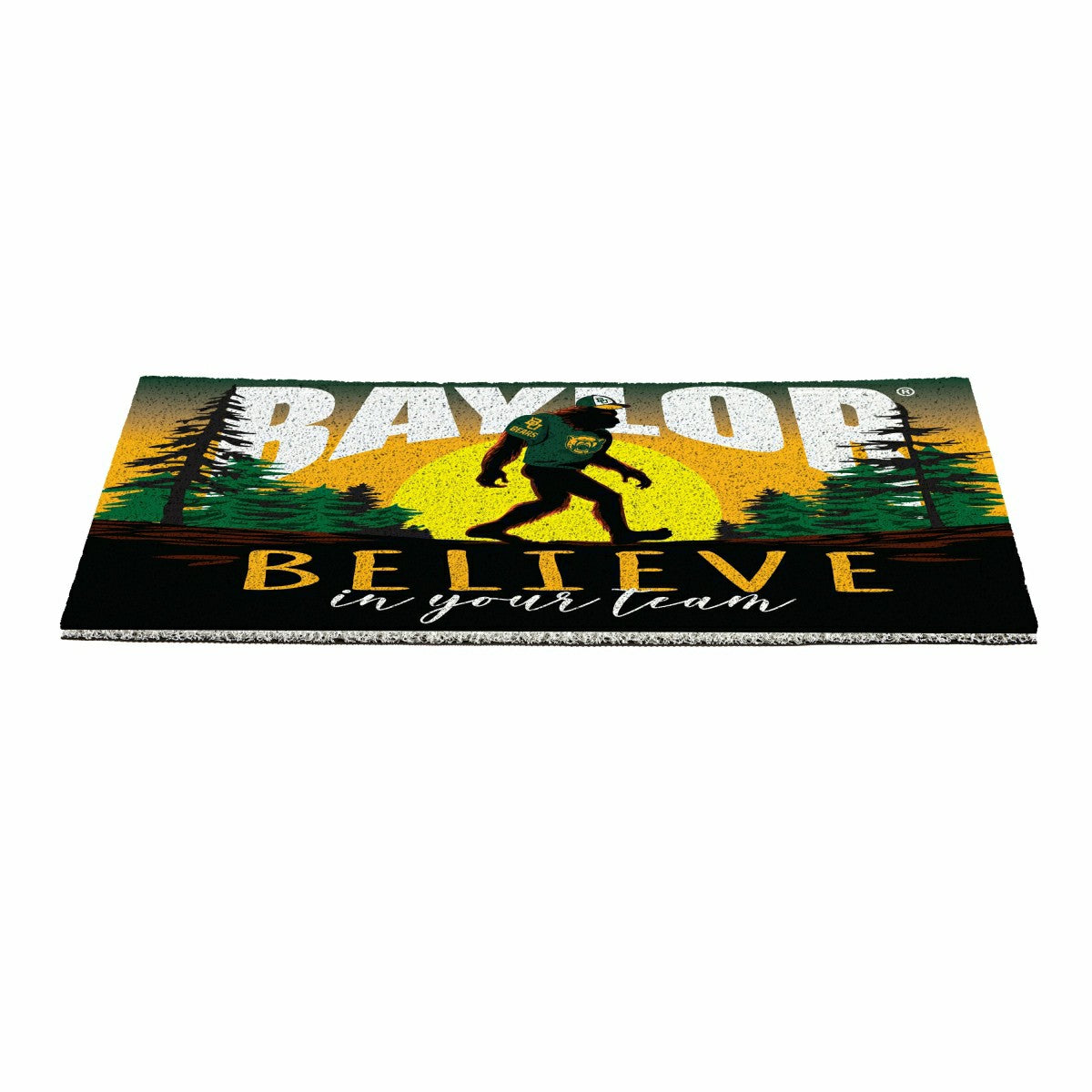 Baylor University Bigfoot PVC Mat, 28"x16"