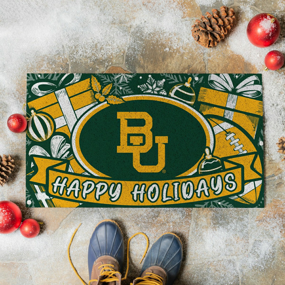 Baylor University Holiday PVC Mat, 28"x16"