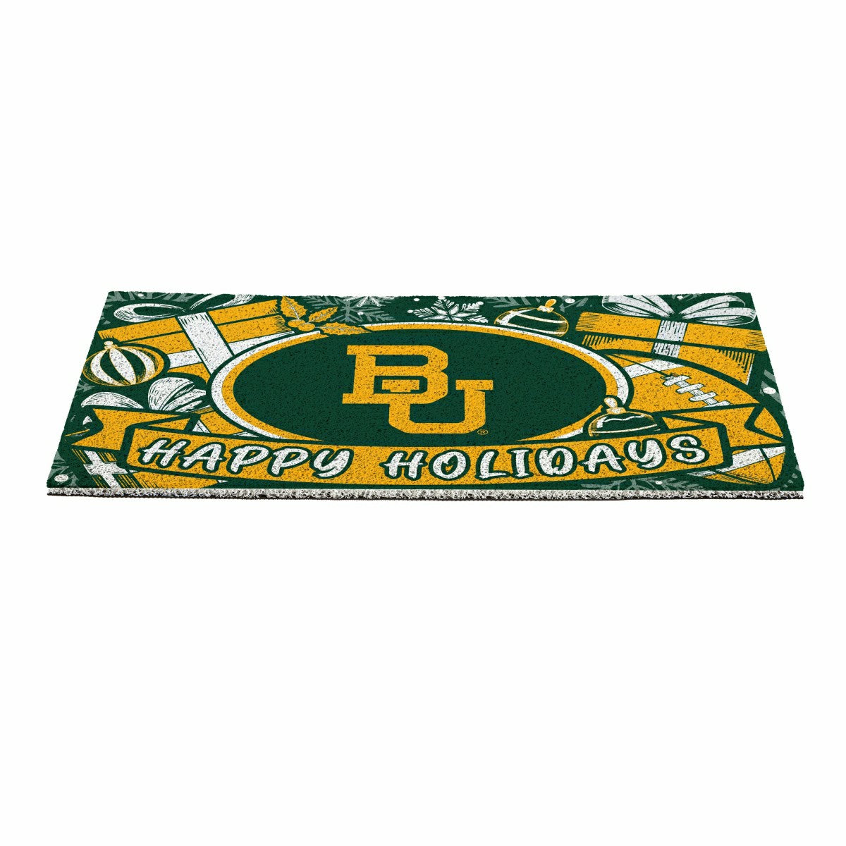 Baylor University Holiday PVC Mat, 28"x16"