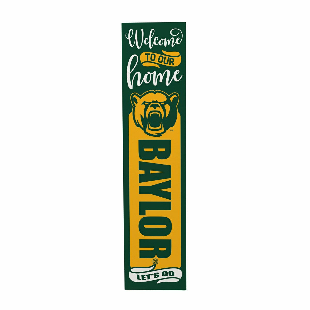 47" Double Sided Leaner, Baylor University, Halloween