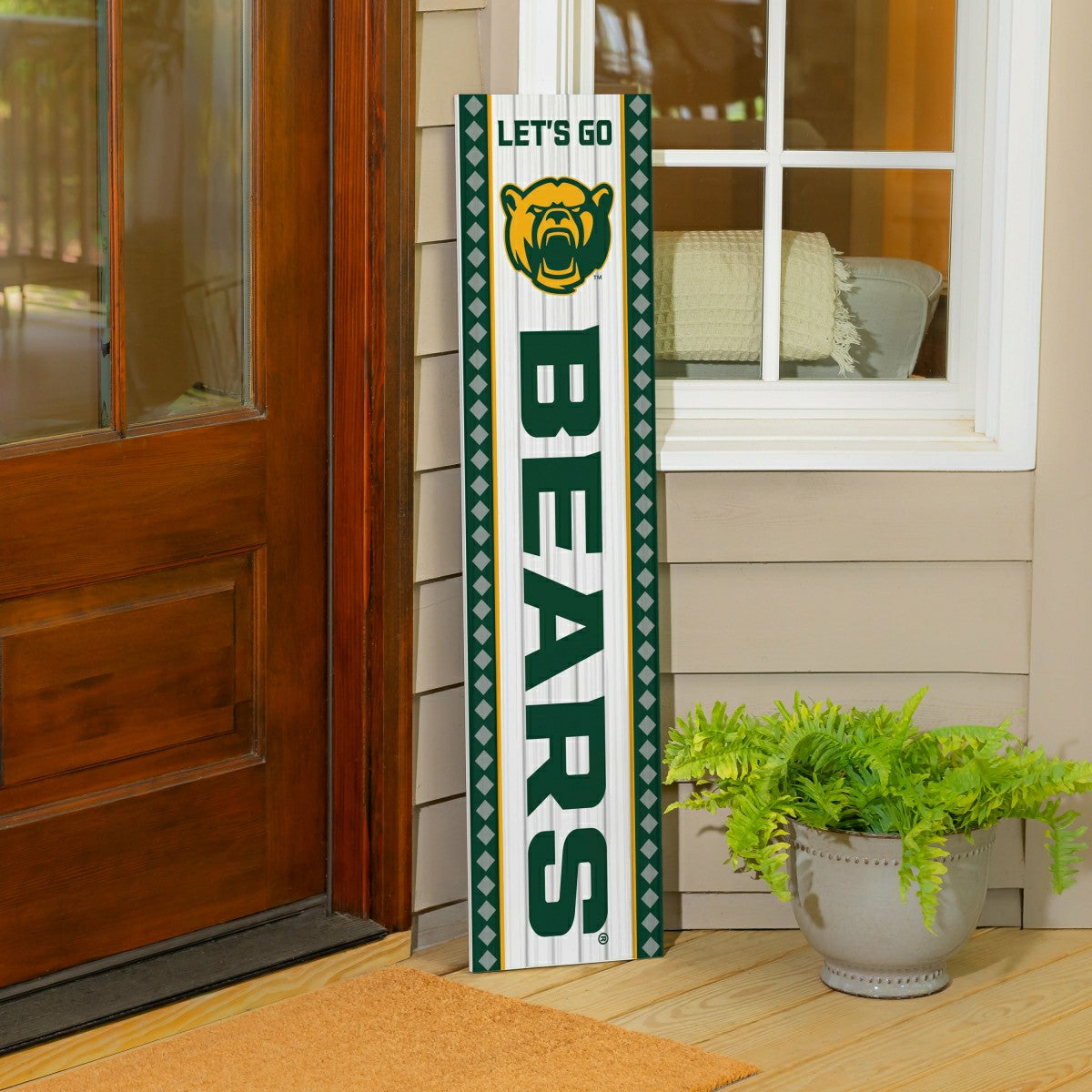 47" Double Sided Leaner, Baylor University, Christmas