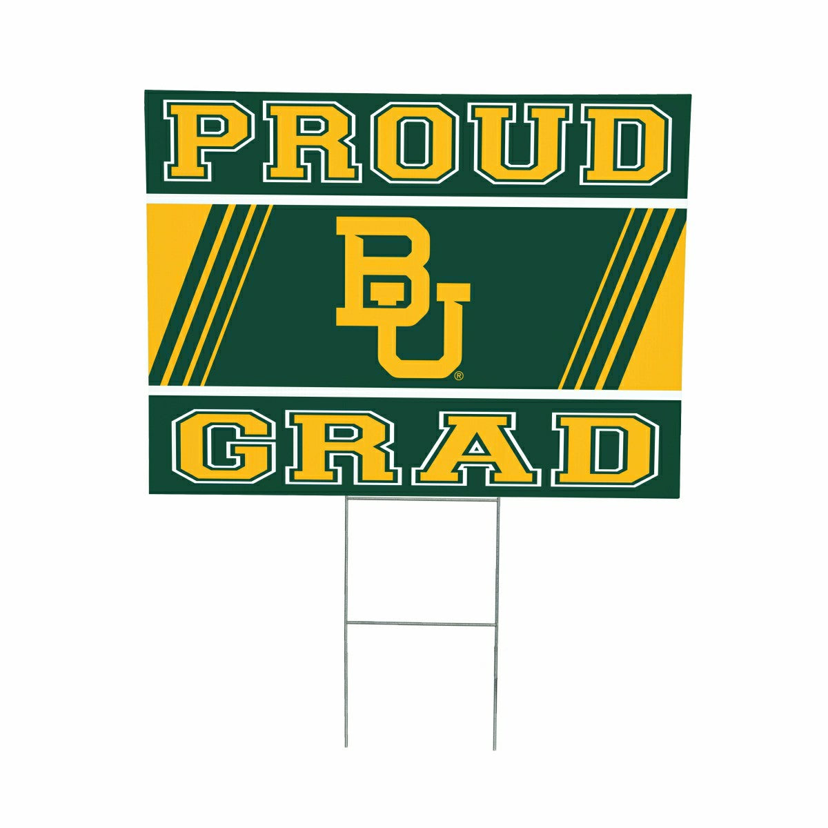 Baylor University Coroplast Yard Sign Graduate