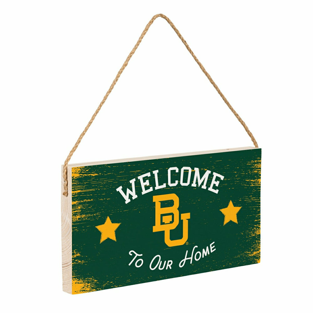 Baylor University Wood Wall Sign, 6x11