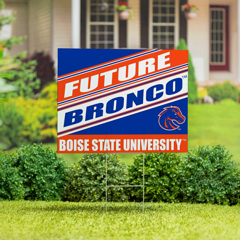Boise State University Coroplast Yard Sign, Future Student