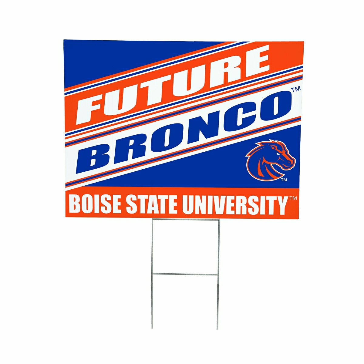 Boise State University Coroplast Yard Sign, Future Student