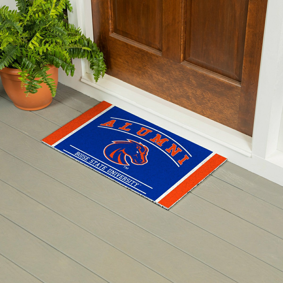Boise State University Alumni Mat, 28"x16"