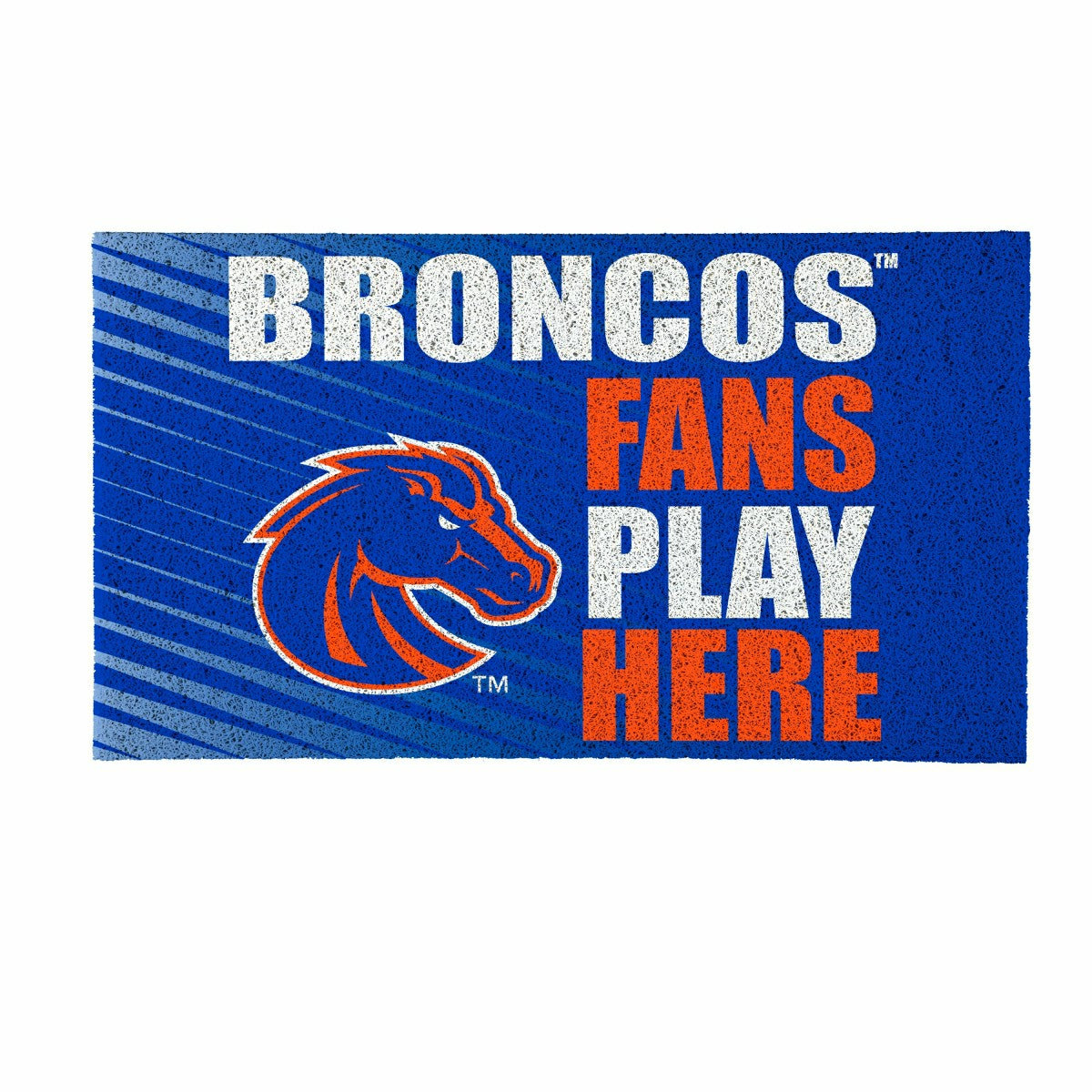 Boise State University Fan Mat, 28"x16"